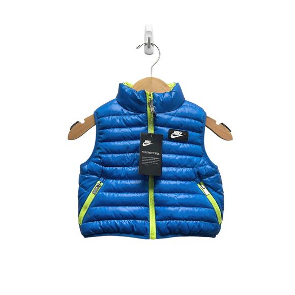 Nike Puffer Vest‎ Reversible Jacket Toddler - Picture 1 of 5